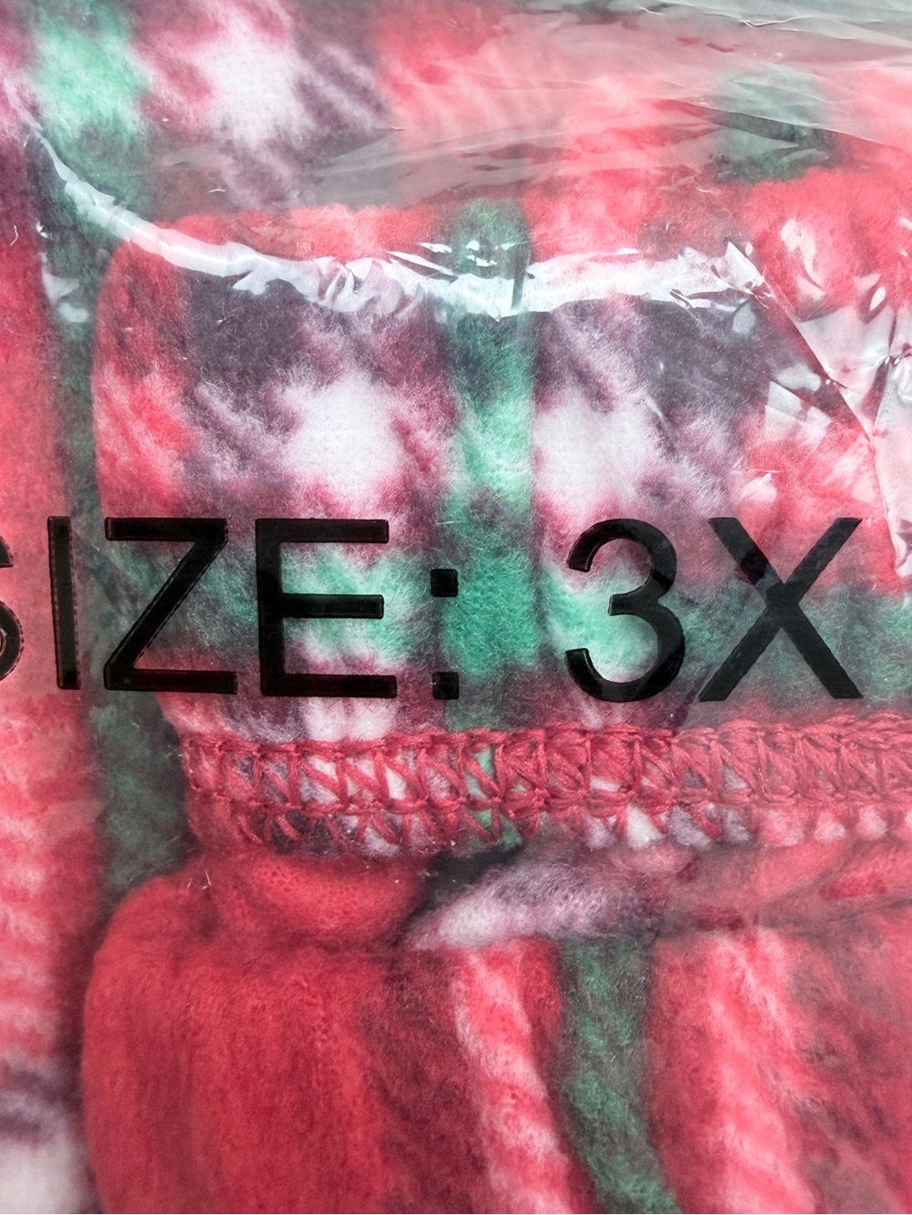 Target Red Plaid Fleece Pajama Pants - Picture 5 of 5